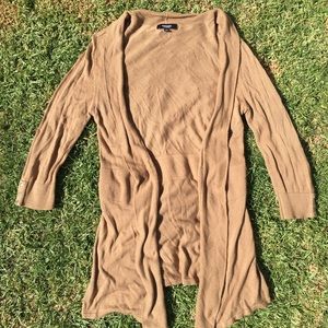 Brown cardigan
